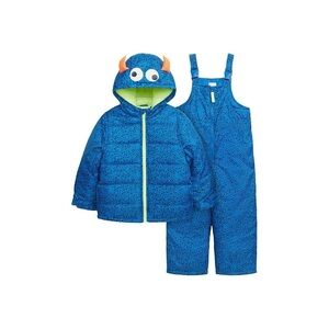 New Carter's Little Boys' 2-Piece Monster Character Snowsuit Set 4